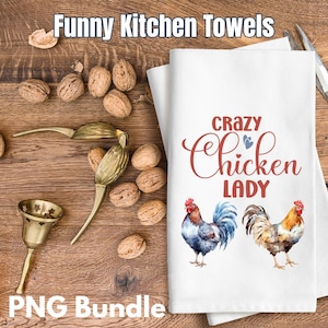 Paquete de toallas de cocina sublimadas con diseño de pollo, divertidas, estilo rústico, agarraderas y paños de cocina.