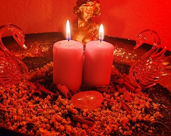 Love Magick Ritual: Passion, Loyalty, Desired Partner (Video & Photos)
