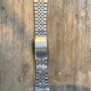 Vintage 18mm watch bracelet strap stainless steel