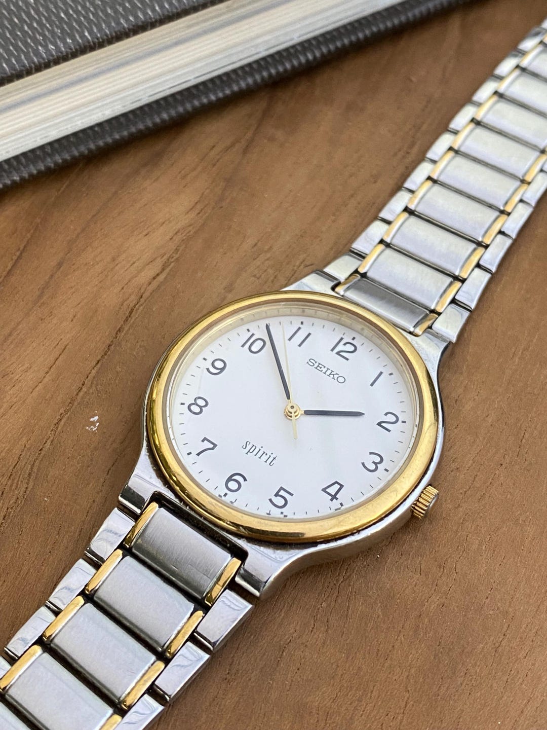 Vintage Seiko Spirit Gold Two Tone Classic Quartz Dress Watch - Etsy