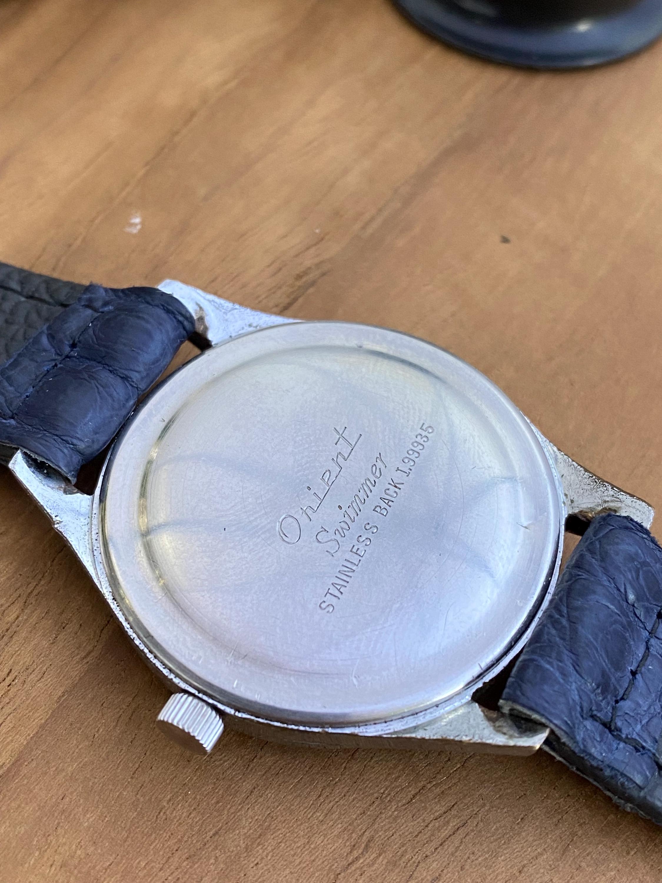 Vintage Orient Freshman Swimmer Rare Manual Watch - Etsy