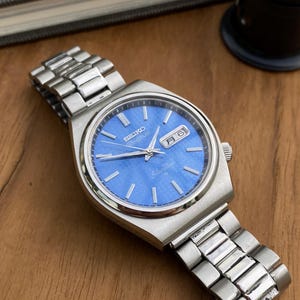 Seiko Silver Wave - Etsy