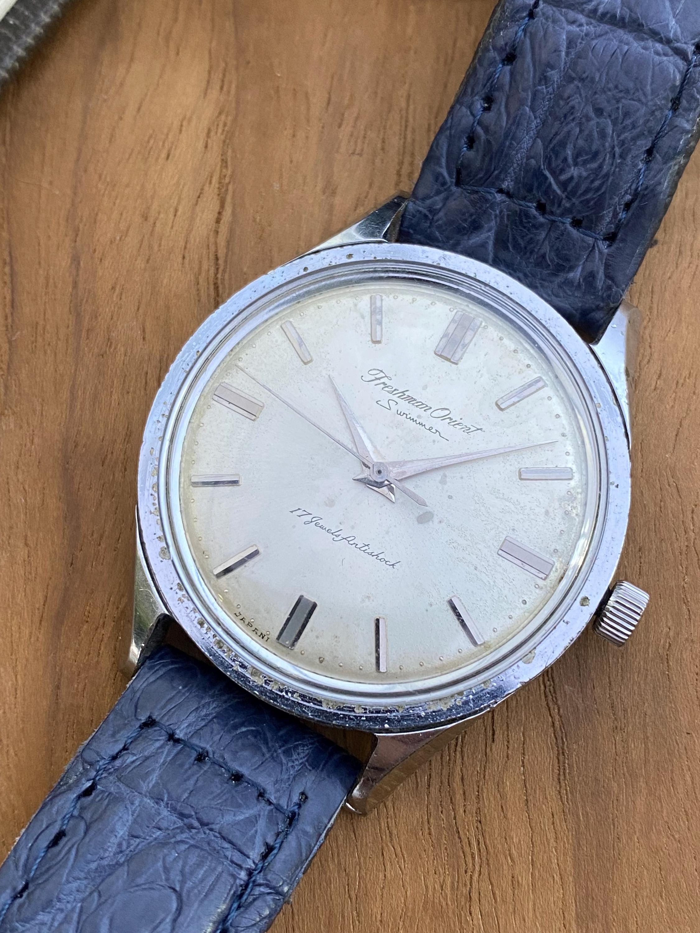 Vintage Orient Freshman Swimmer Rare Manual Watch - Etsy