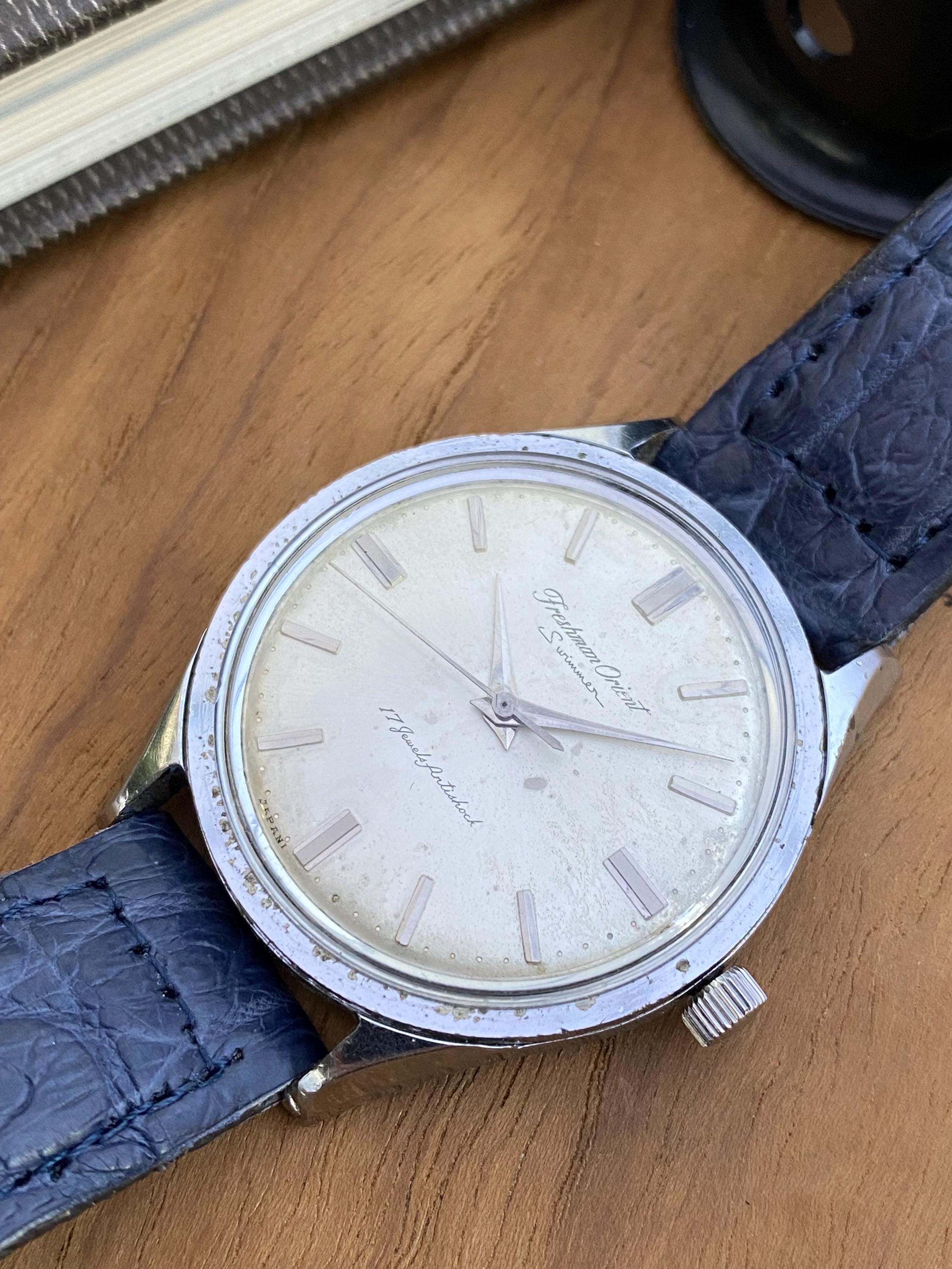 Vintage Orient Freshman Swimmer Rare Manual Watch - Etsy