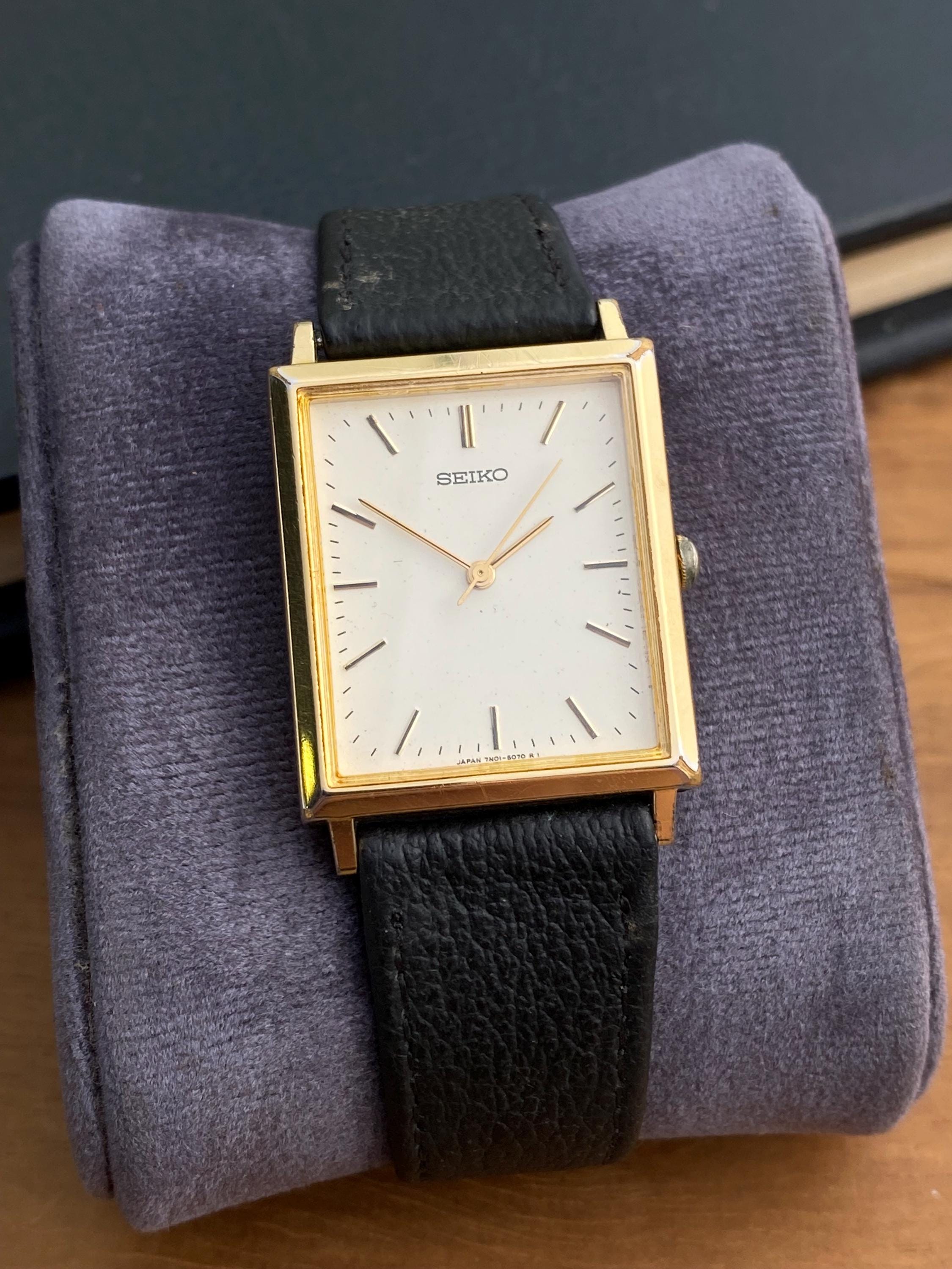 Seiko tank watch - Etsy 日本