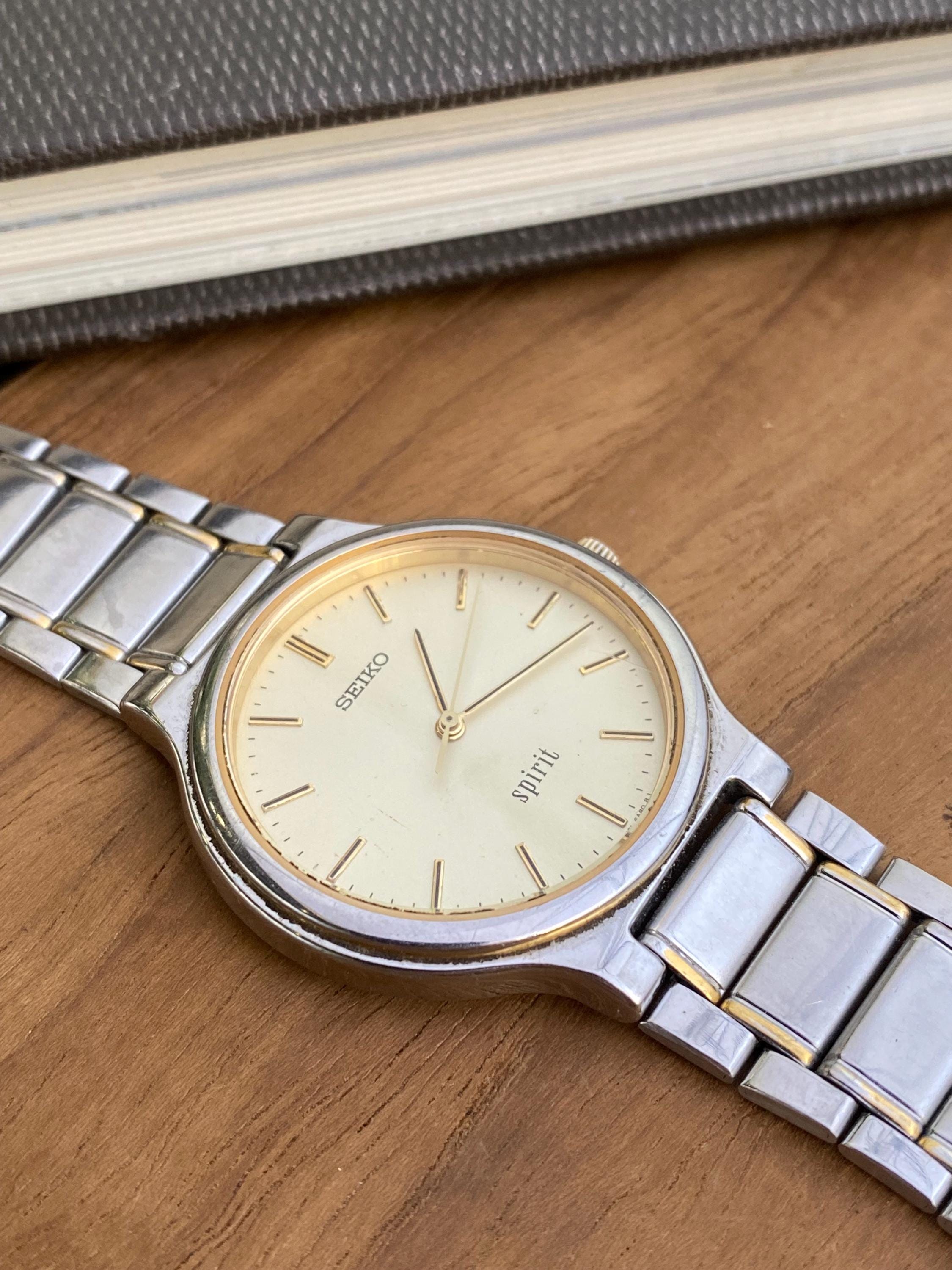 【美品】SEIKO セイコー　ブレスレットウォッチ　ツートンカラー　稼働品 Seiko two tone - Etsy 日本