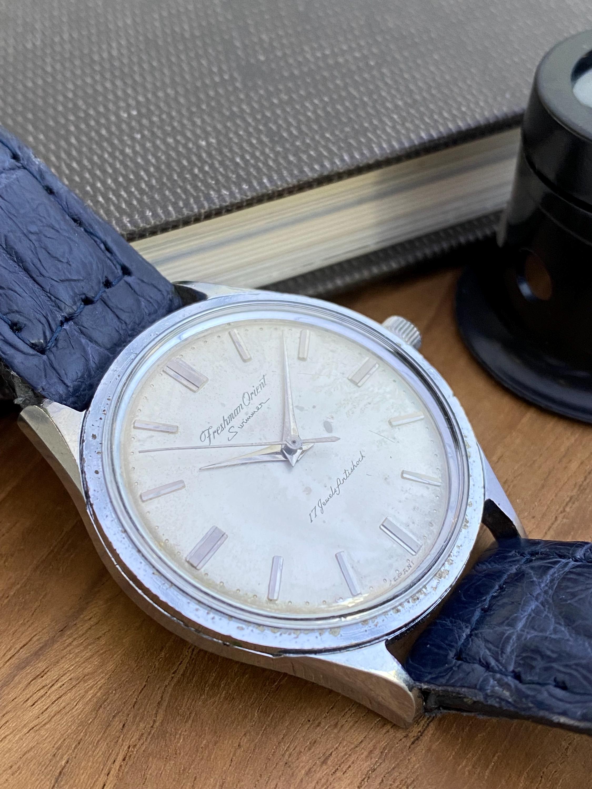 Vintage Orient Freshman Swimmer Rare Manual Watch - Etsy UK