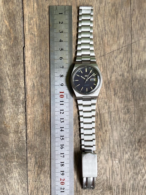 希少なヴィンテージ オールオリジナル セイコー5 メンズ 自動巻き