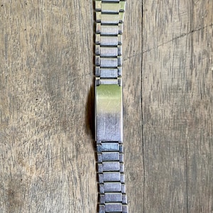 Vintage 18mm watch bracelet strap stainless steel