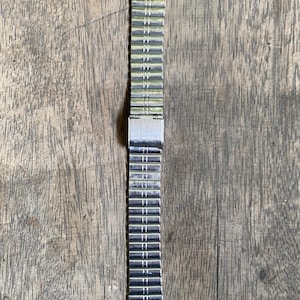 Vintage 18mm watch bracelet strap stainless steel