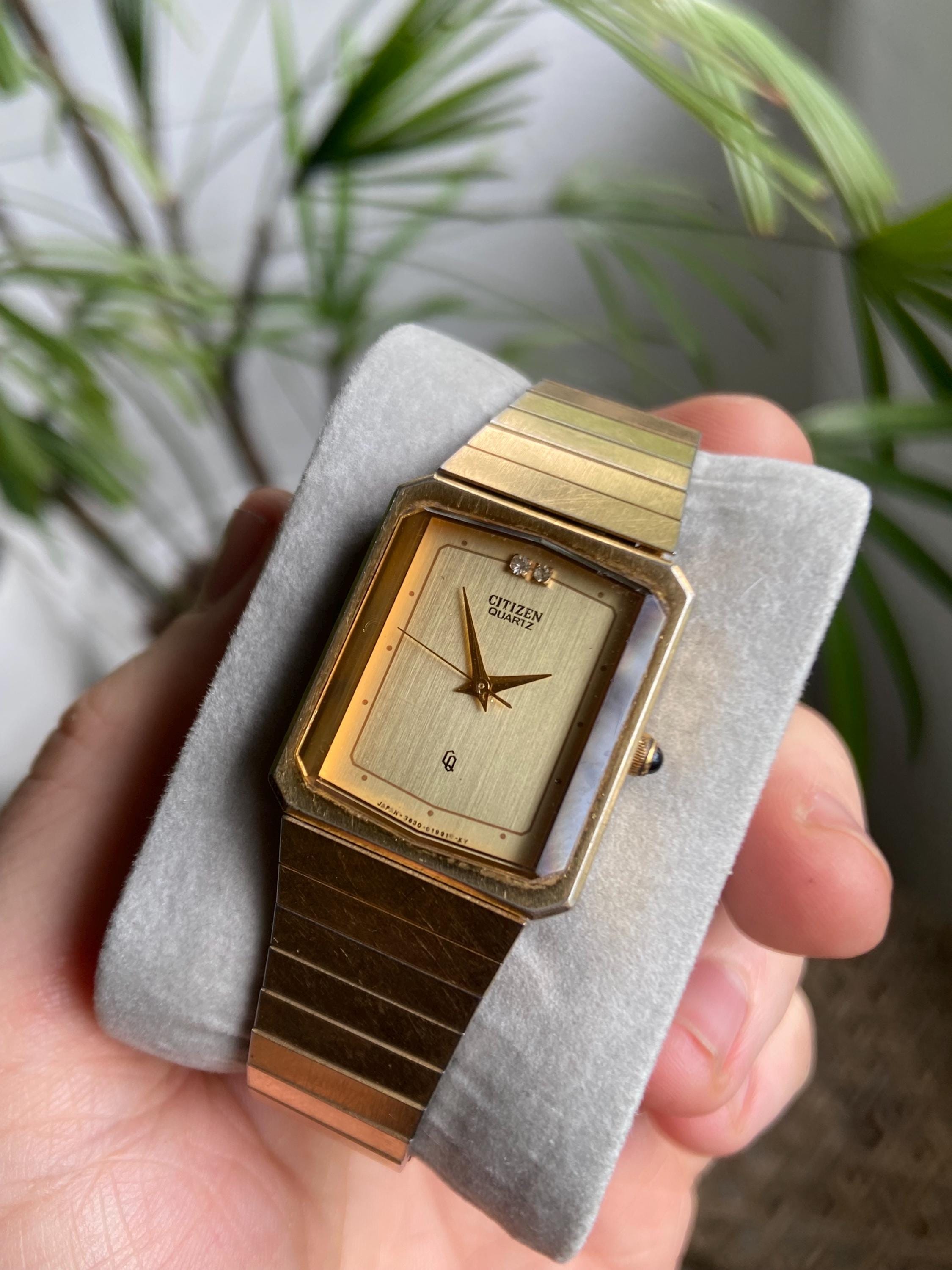 Gold Citizen Quartz - Etsy