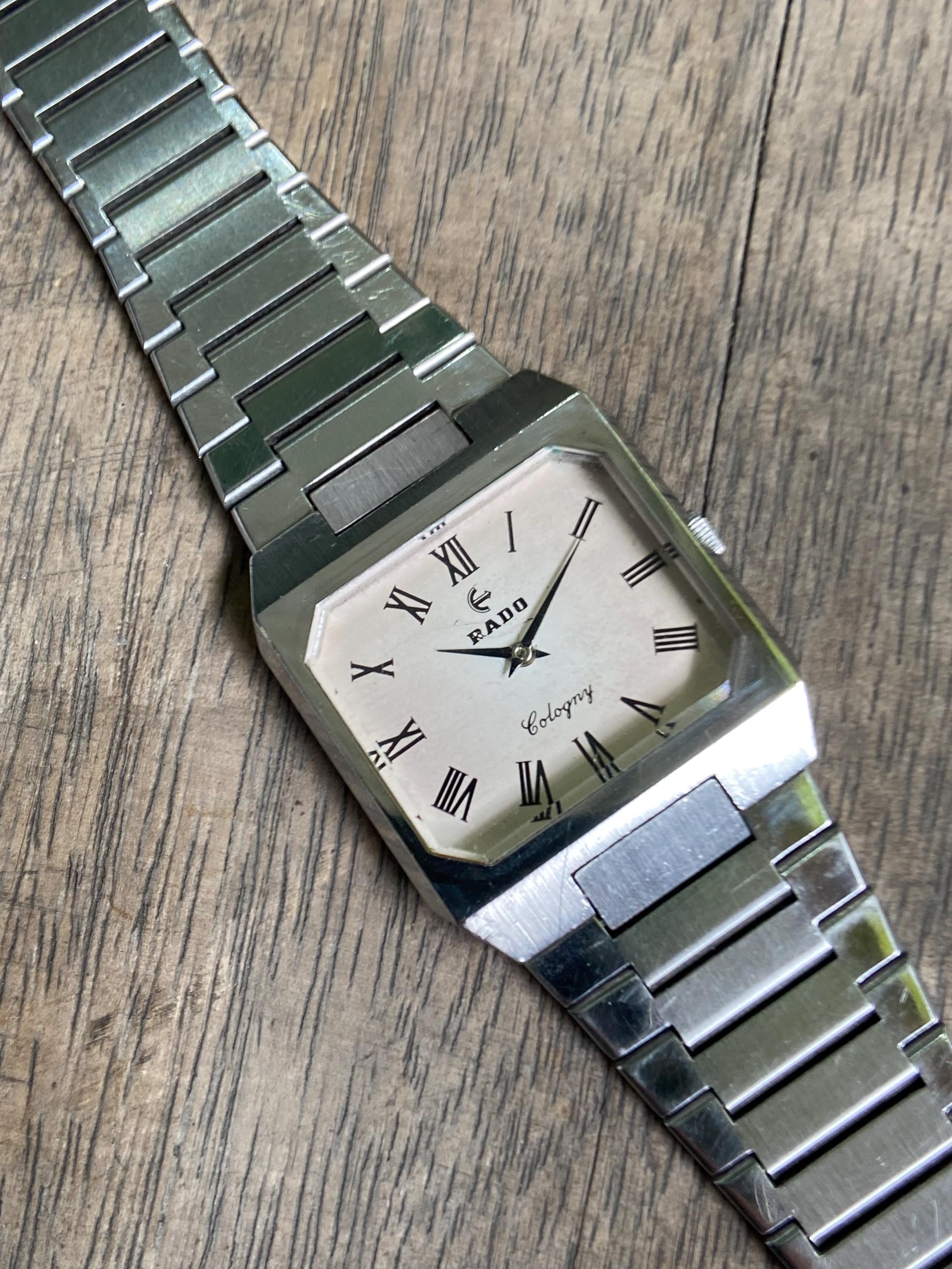 Rado Cologny Vintage 80's Men's Watch Mechanical Hand Winding