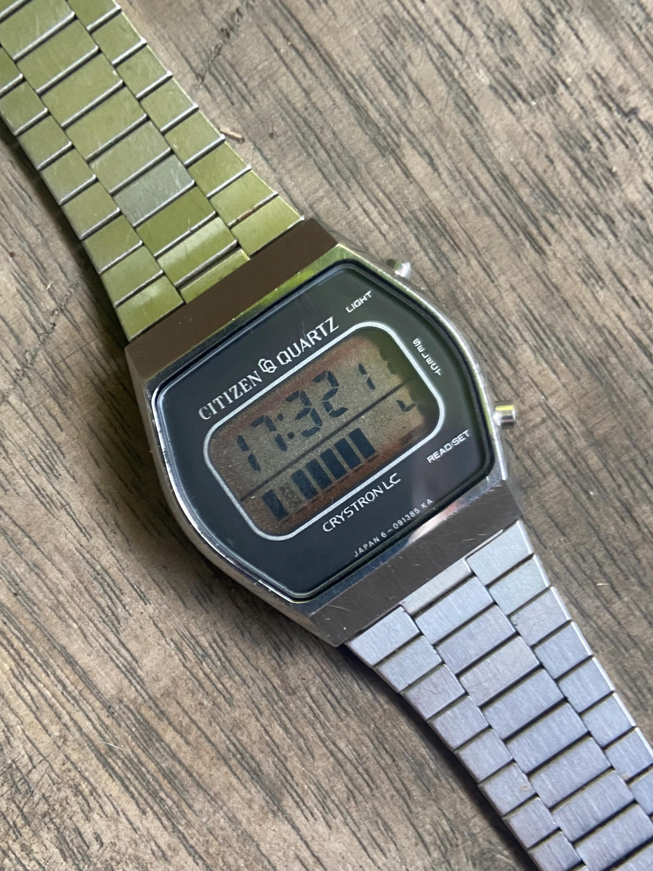 Citizen Crystron Lc - Etsy