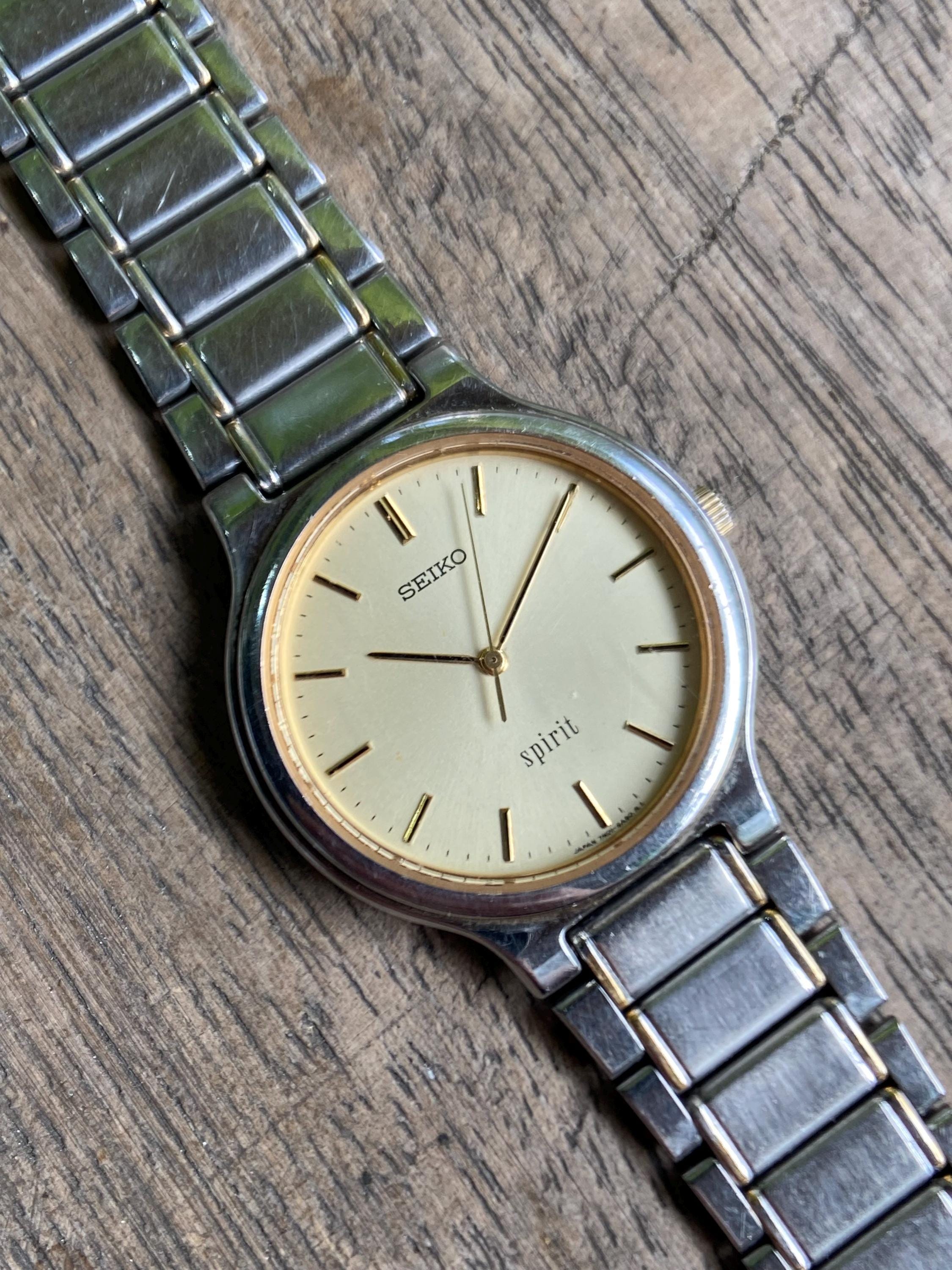 Seiko Spirit Watch - Etsy