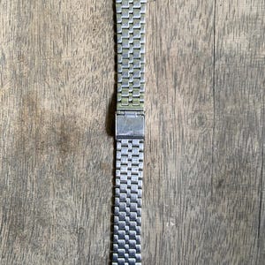 Vintage 18mm watch bracelet strap stainless steel