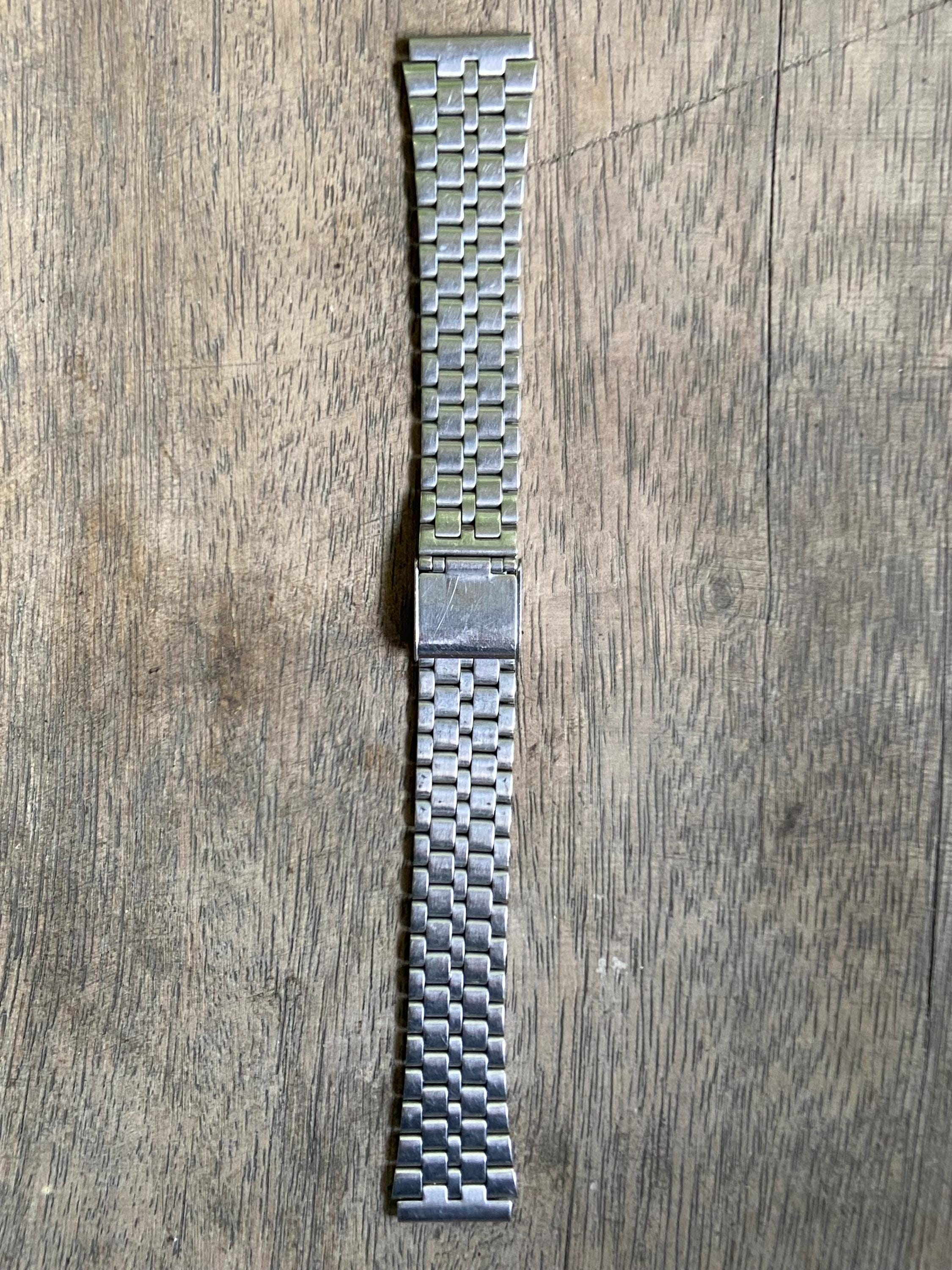 Bracelet Montre Leroy 18 mm – Style Racing Vintage Années 80