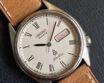 Reloj de cuarzo Seiko Silverwave vintage de los años 70, ref. 7546-8010
