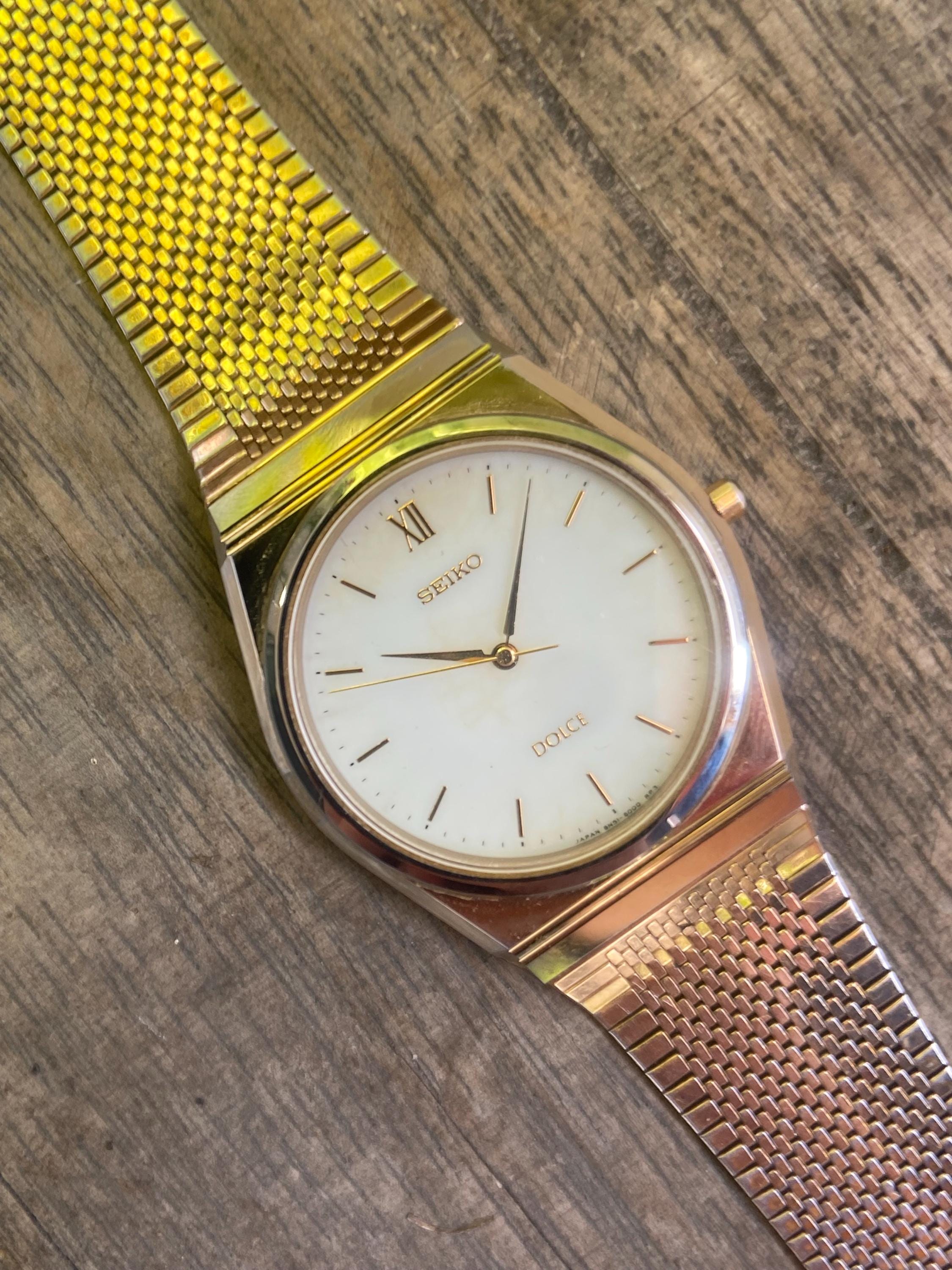 Seiko Dolce Tungsten Carbide - Etsy