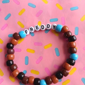 FNAF Kandi Bracelet | Five Nights at Freddy's Inspired Pony Bead Jewelry