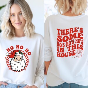 Santa's little ho sweater hotsell