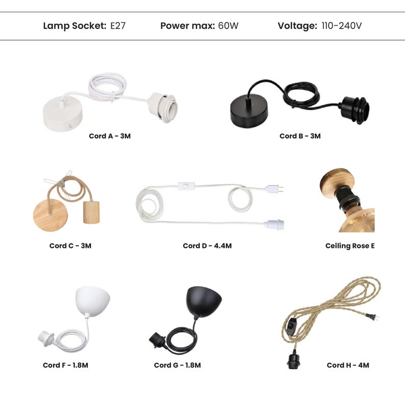 Elisa Japandi Minimalistisk Hängande Lampa i Rotting. Rustik Boho Hängande Lampa för Sovrumsinredning, Köksö. Hängande Lampa i Rotting bild 4