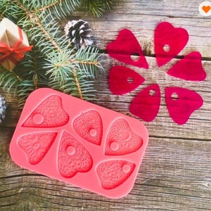 MOLD * Ouija Board * Planchette * Mold * 6 in one mold * Silicone Mold * Ouija Board * Witch * Supernatural * Witch * Epoxy * Resin * Molds