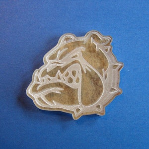 MOLD * Bulldog Head * Mascot * Dog * Silicone Mold * Phone Grip * Coaster  * Badge Reel * Keychains * Magnets * Resin * Epoxy * Molds