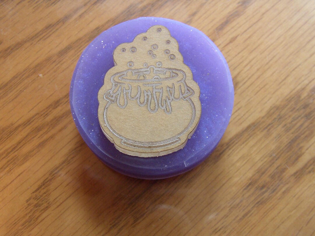 SHINY Bubbling Cauldron Kitchen Witch Silicone Mold Etsy