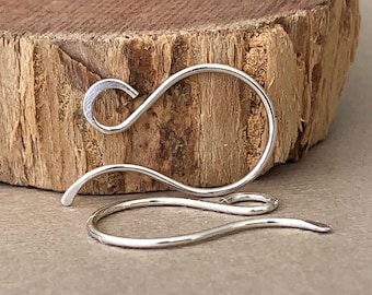 Sterling Silver Earring Hooks, Sterling Silver French Hook, Sterling Silver Earring Finding, Finding For Earring, Finding for jewelry making