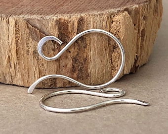 Sterling Silver Earring Hooks, Sterling Silver French Hook, Sterling Silver Earring Finding, Finding For Earring, Finding for jewelry making