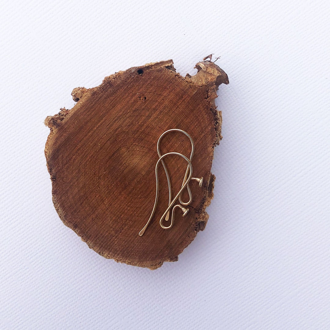 Real gold earring hooks Clearance