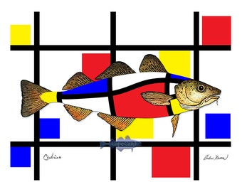 Codrian 10x8" giclee print