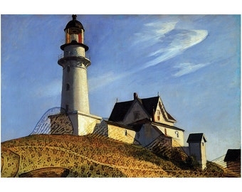 Lighthouse on the Cod (frameable art cod)