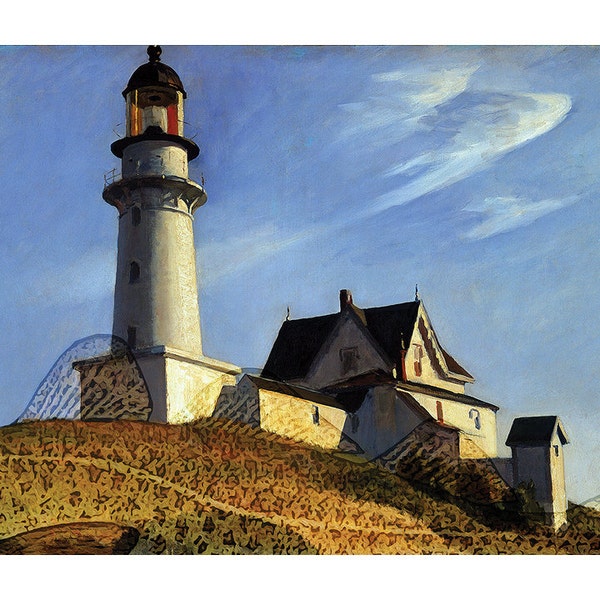 Lighthouse on the Cod (frameable art cod)