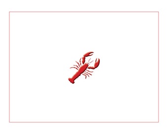 Lobster Notes (box of ten notecards)
