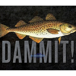 Cod Dammit greeting cod