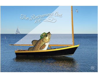 The Sailboat Retirement Cod for men