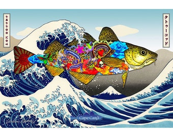 Tattoo Cod (frameable art cod)