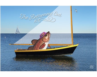 The Sailboat Retirement Cod for women