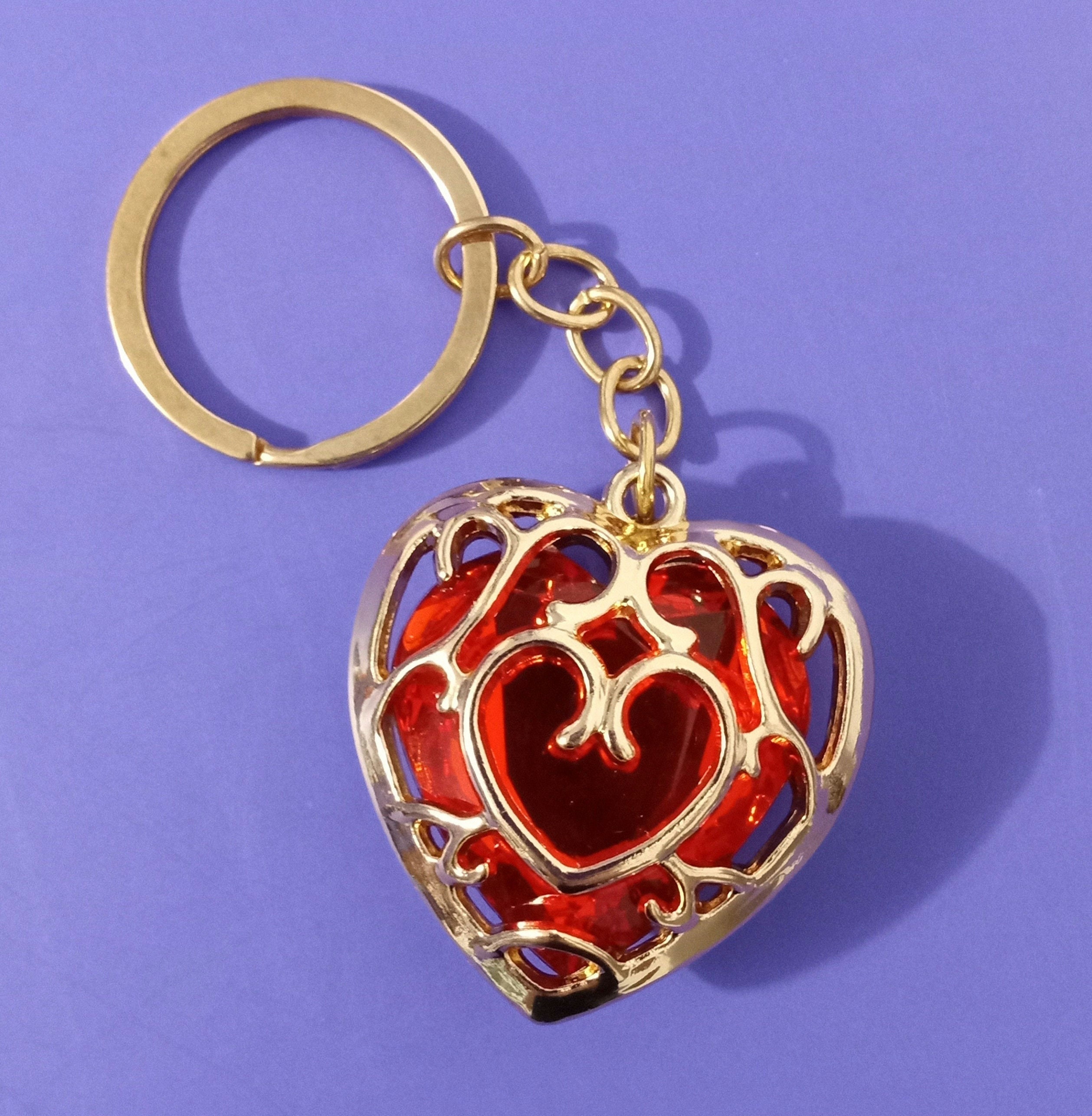 Amazon.com: 8 PCS Heart Carabiner Clip, Heart Shaped Key