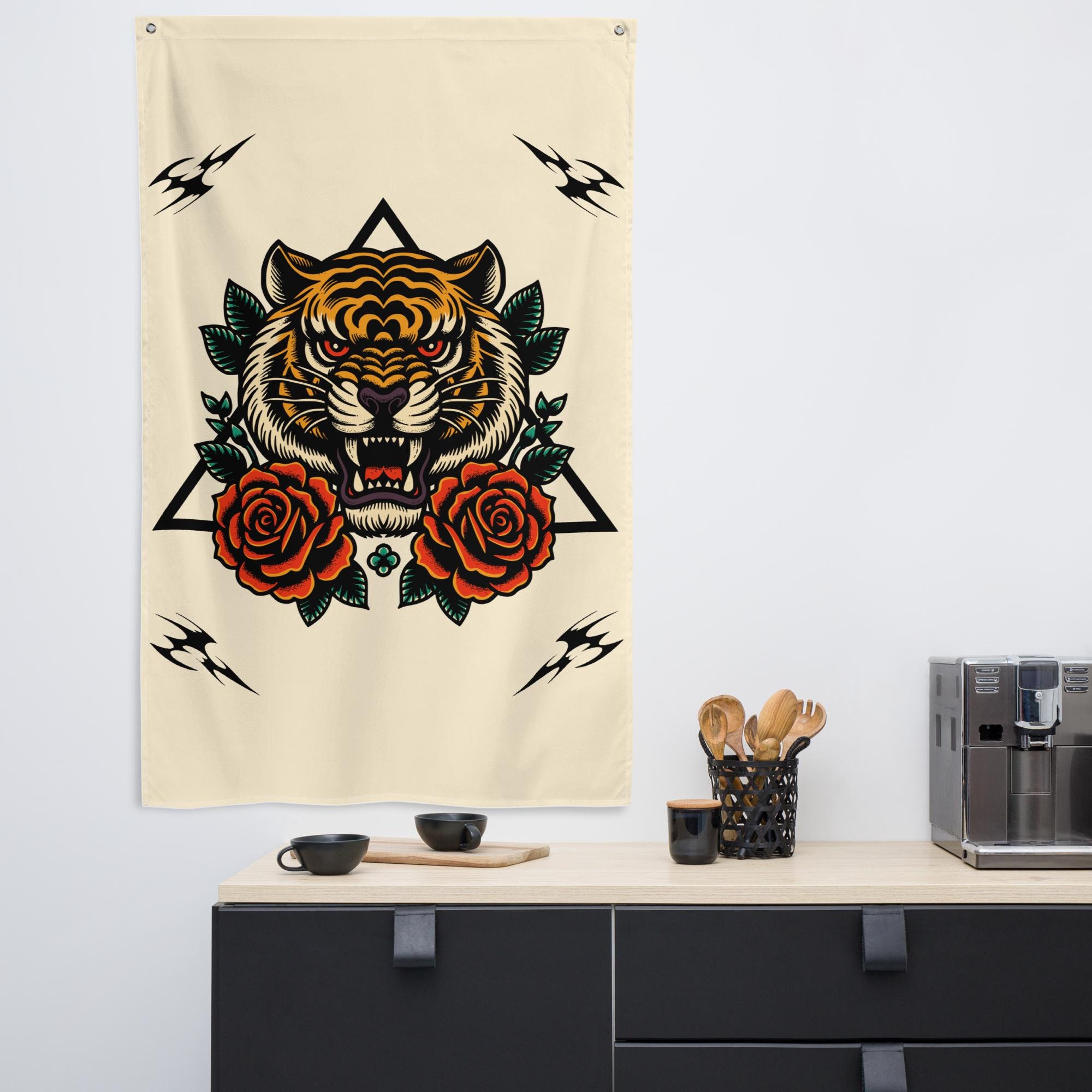 Tattoo flash tapestry new arrivals