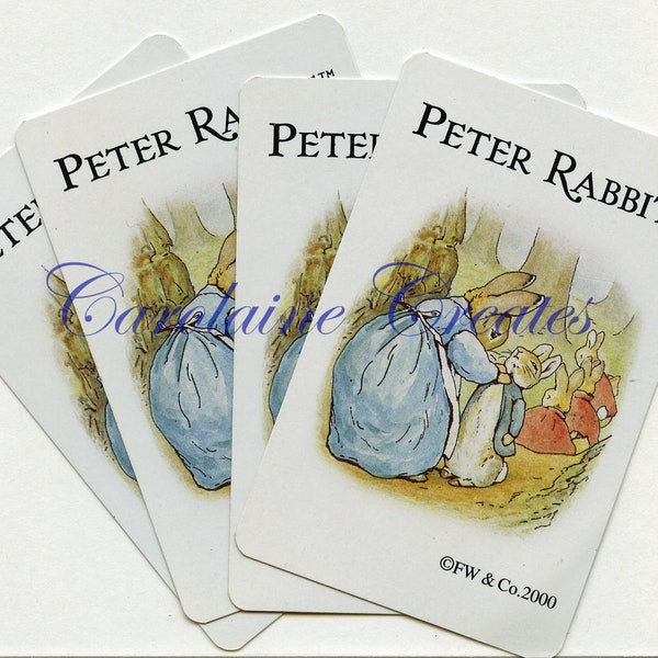 Rabbit Playing Cards - Etsy