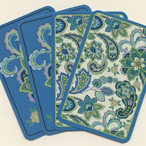 Paisley Floral Playing Cards