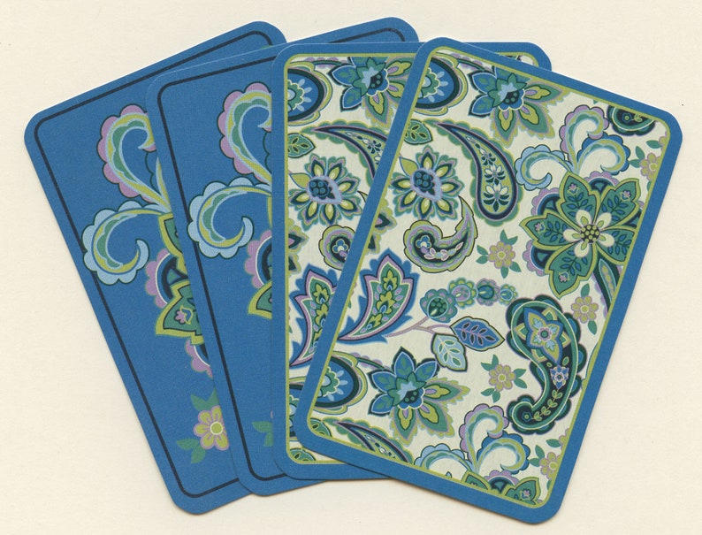 Paisley Floral Playing Cards