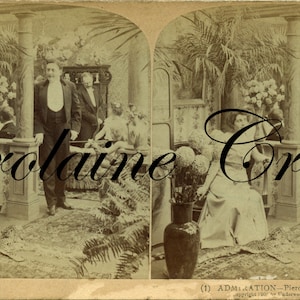 Printable Antique Stereoscope Viewer Cards
