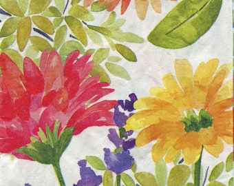 Frühling/Florale Servietten; ZWEI Hostess Size Servietten; Bedruckte Papierservietten; Decoupage; Junk Journaling; Collage; Mixed Media Kunst