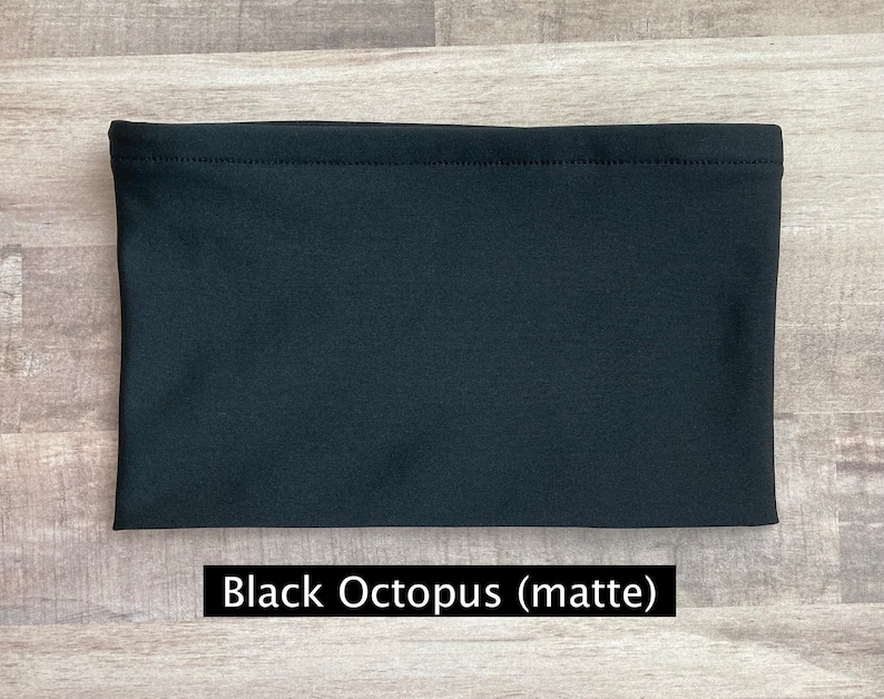 Black Octopus Swim Headbands for wearing under swim caps