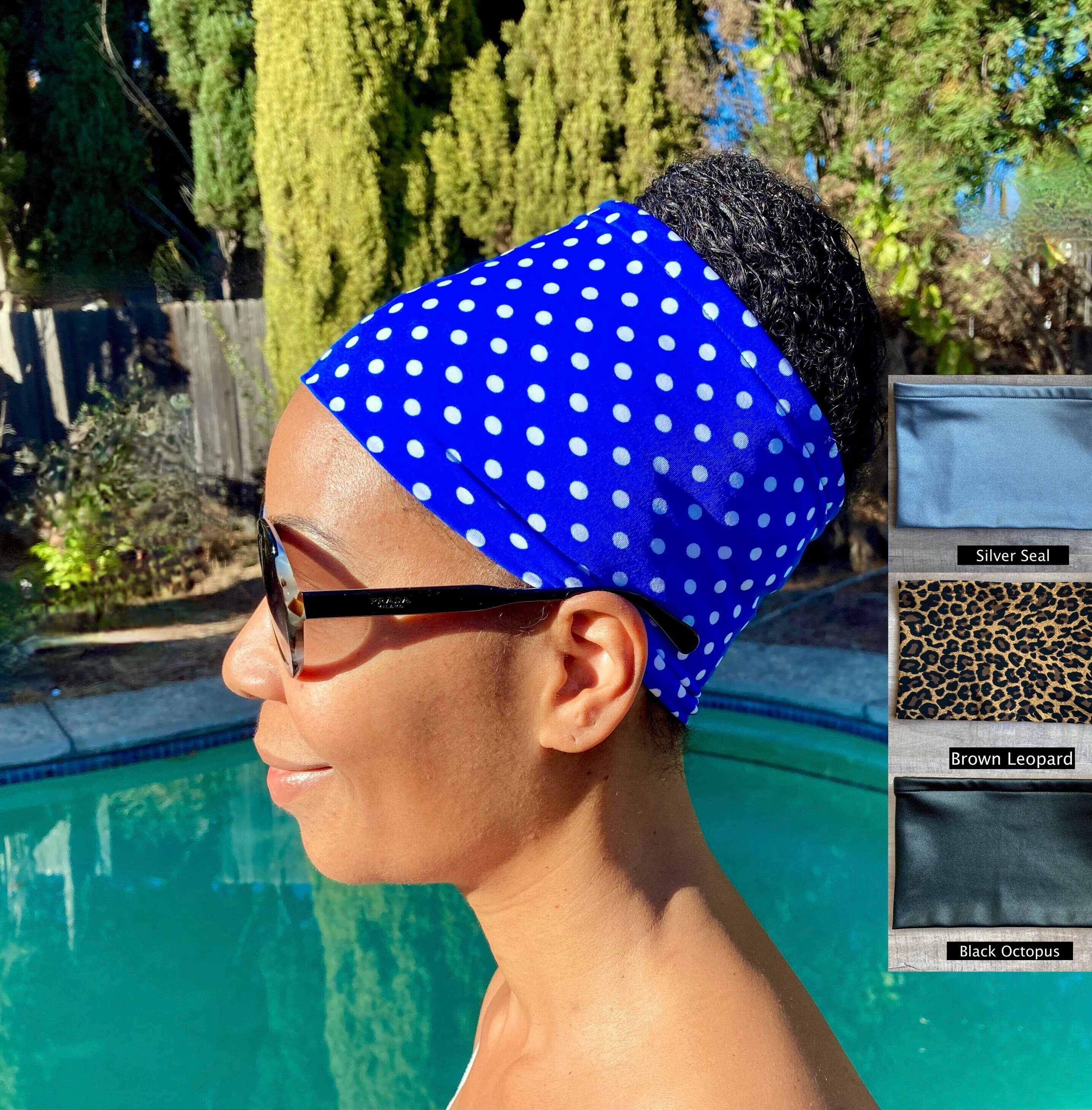 Swim Headbands for Wearing Under Swim Caps Etsy