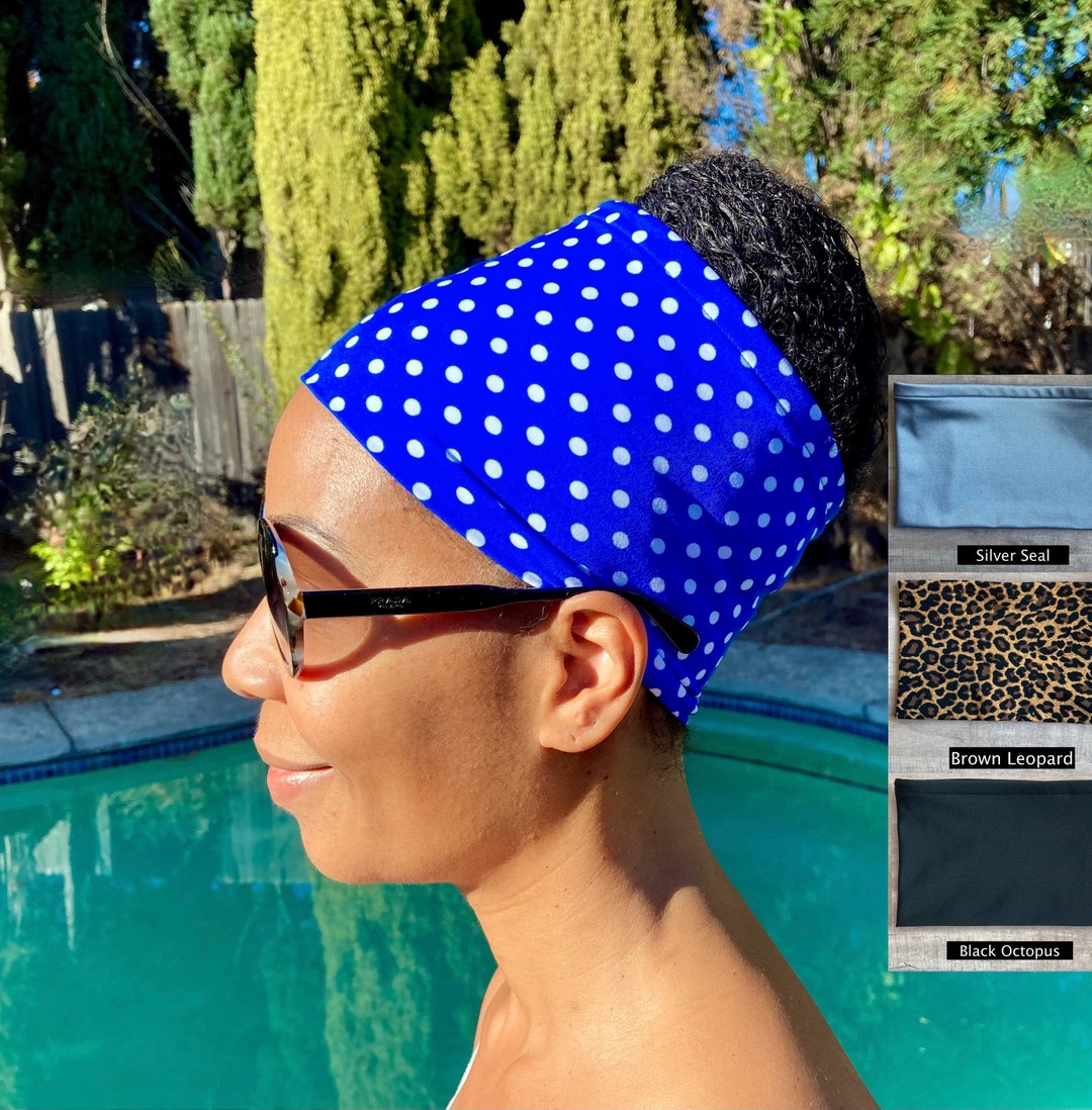 Swim Headbands for Wearing Under Swim Caps Etsy