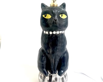 Extremely Rare MCM 1954 Leland Claes Twin Siamese Cats TV Lamp in Extremely Rare MCM 1954 Leland Claes Twin Siamese Cats TV Lamp in